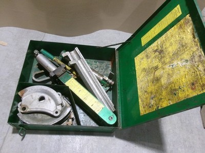 GREENLEE 882 Conduit Bender Shoe Set Hydraulic Bender Kit - not