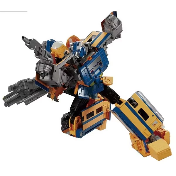 Masterpiece G Transformers MPG-07 Trainbot Ginou [AFA U90] -- Takara Japan - Image 2 of 3