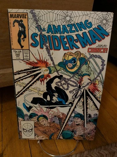 🔥🗝️ Amazing Spiderman 299 KEY Cameo Venom Todd McFarlane Cover Marvel Comic