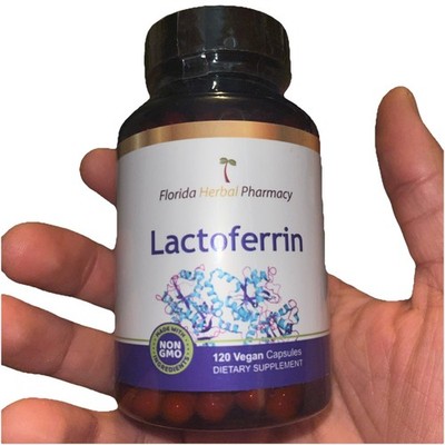 LACTOFERRIN Supplement Capsules (120 Capsules) 500 mg per Capsule