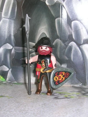 LOT FIGURINE  ACCESSOIRE PLAYMOBIL PERSONNAGE CHEVALIER  MOYEN AGE - Photo 1/2