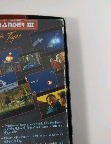 Wing Commander III: Heart of the Tiger PC (1994) Big Box Set Vtg Rare CIB Read! - Picture 19 of 24