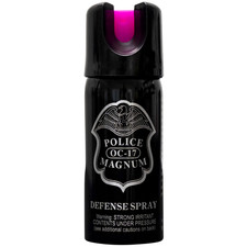 Police Magnum pepper spray self defense security protection 1 pk 2oz safety Lock