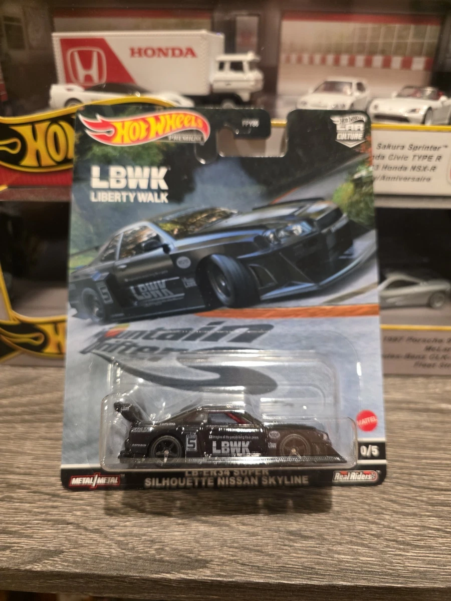 Hot Wheels LB-ER34 Liberty Walk Nissan Skyline Mountain Drifters