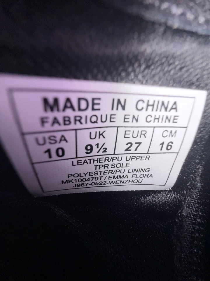 Botas de gamuza negras Michael Kors|Talla 10 (niño pequeño)|Estilo "Emma Flora" Foto 3 de 4