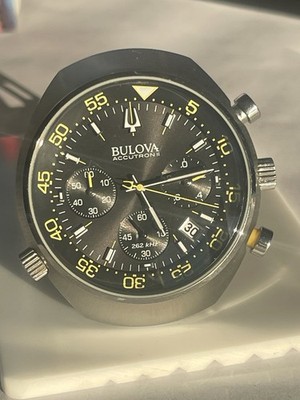 bulova accutron ii lobster Extreme Accuracy amazing chronograph | eBay