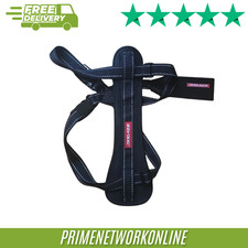 EzyDog Classic Chest Plate Harness Black Size XL 100% GENUINE NEW