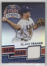 2015 Stars and Stripes Game Gear Longevity Sapphire 25/25 Blake Trahan #14 0b2