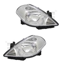 Scheinwerfer Set Rechts & Links H4 FüR Nissan Tiida SchräGheck C11 SC11