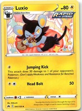 Luxio (41) Uncommon Crown Zenith 041/159 LP