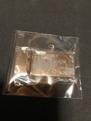 Blood Blockade Battlefront Metal Clip Zap Rare Unused Collectible Anime Characte