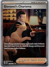 SV: Scarlet & Violet 151 #204/165 Giovanni's Charisma - SIR on eBay