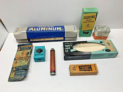 Vintage 1930's- 1950's Advertising lot, Fuller's earth and more