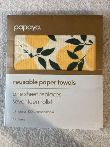 Papaya Reusable Paper Towels - Thumbnail 3
