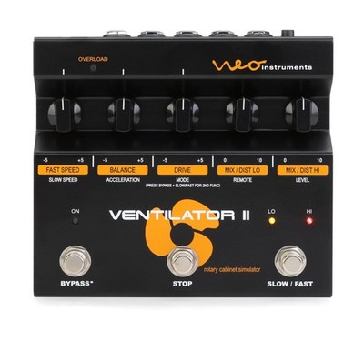 Ventilator II Rotary Speaker Simulator Pedal