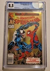 Amazing Spider-Man 375 CGC8.5  1993 NEWSSTAND Variant Venom Gold Foil Cover