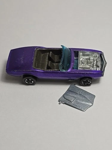 1967 Mattel Hotwheels Purple Custom Firebird Redline