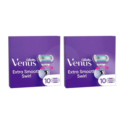 Gillette Venus Extra Smooth Swirl Damen Rasierklingen - Auswahl 2-20 Stück