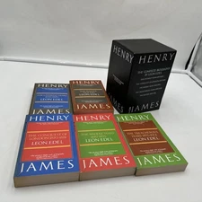 Henry James Complete Biography by Leon Edel Box Set 5 Books Excellent Condition