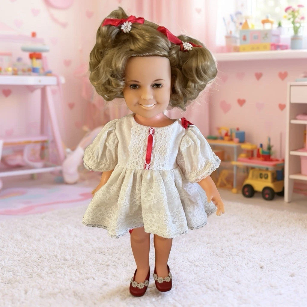 ビンテージ、シャーリー・テンプル人形 ポルカドットのドレス IDEAL Ideal Shirley Temple Plastic Dolls & Doll Playsets for sale | eBay