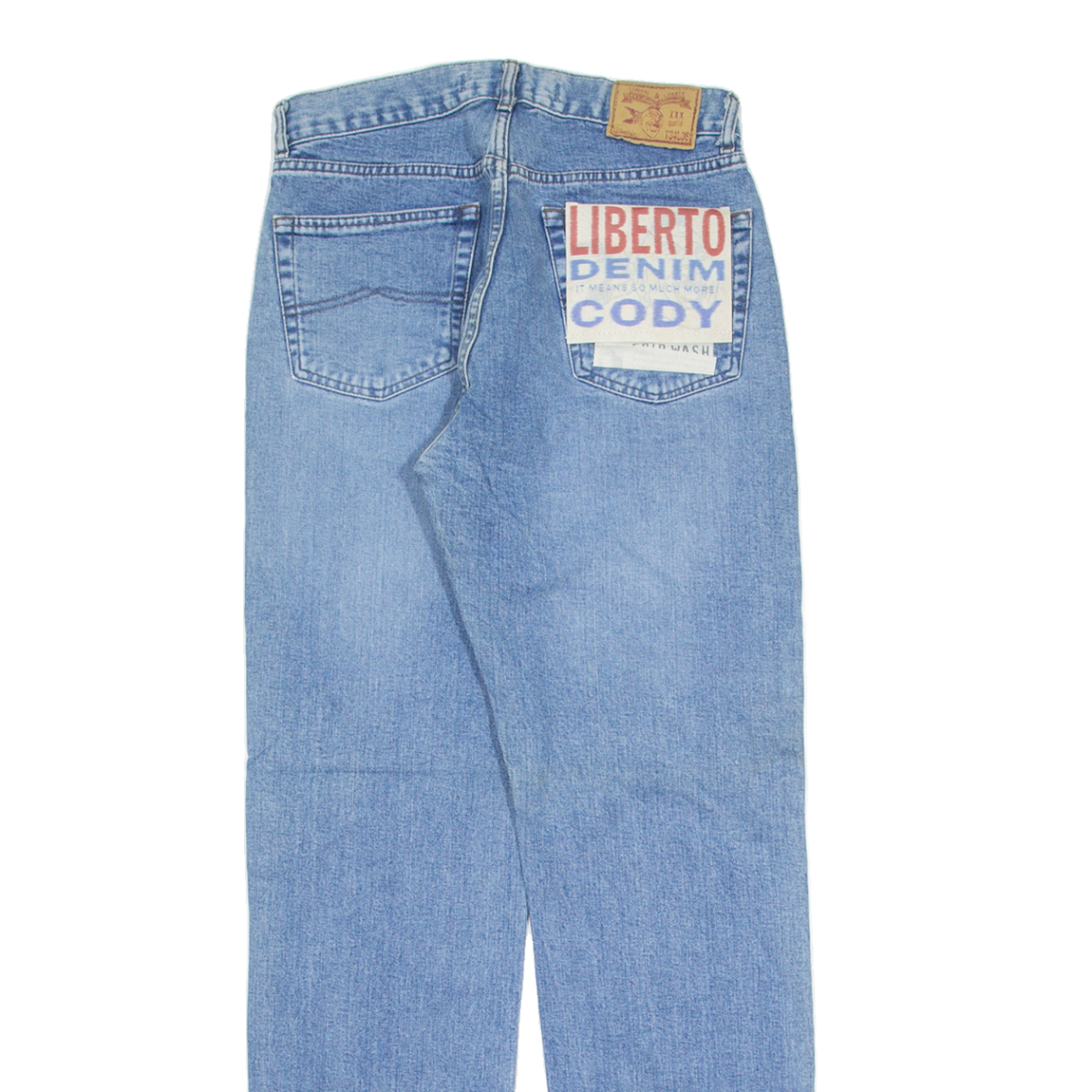 LIBERTO CODY　29inch＆30inch Vintage LIBERTO JEANS Cody Mens Jeans Blue Straight 90s Stone Wash