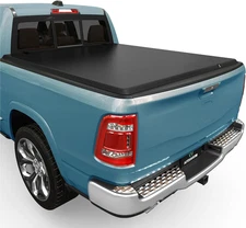 Soft Roll Up Tonneau Cover for 2019-2025 Ram 1500 New Body Style 5.7FT Bed