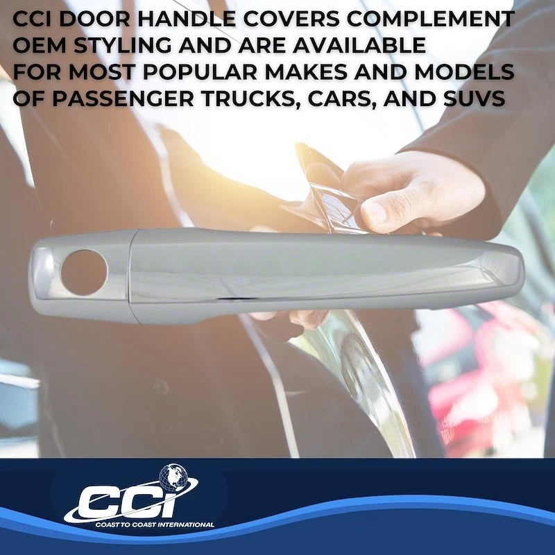 Juego de cubierta de manija de puerta Coast To Coast CCIDH68526B para Cadillac CTS 2008-2013 Foto 2 de 4