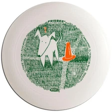 Wham-O UMAX Frisbee - Quizzical Dog Design