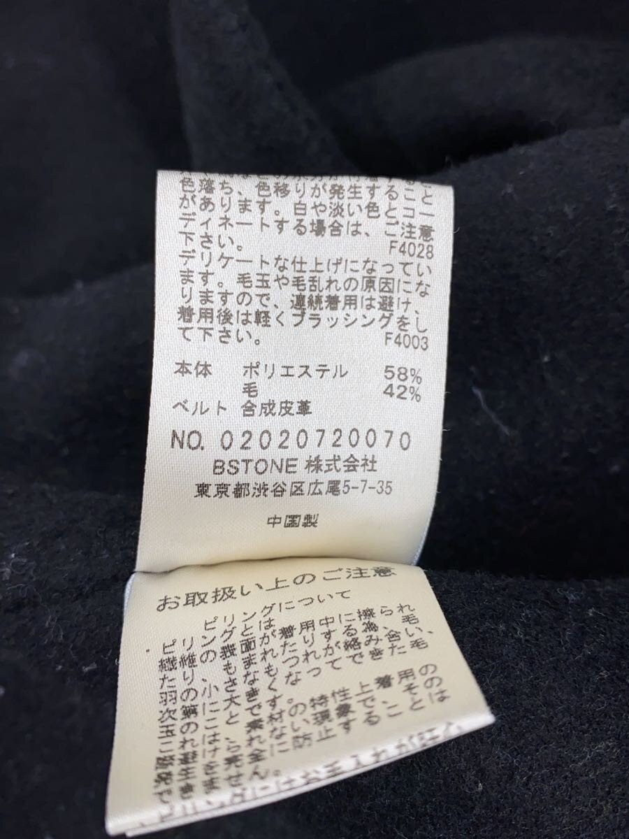 AMERI S Black Polyester Coat Winter Warm Classic … - image 5