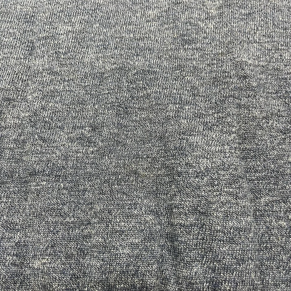 Suéter Pullover Brunello Cucinelli Para Hombres Lino Azul Claro Tejido Cuello en V 48 LEER** Foto 2 de 4