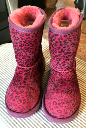 pink leopard print uggs