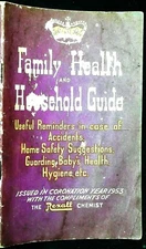 Family Health and Household Guide – The Rexall Chemist Paperback 1953