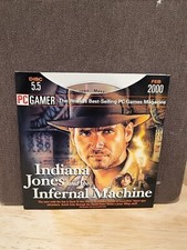 Demo Indiana Jones and the Infernal Machine (PC, 2000) CD-ROM PC GAMER