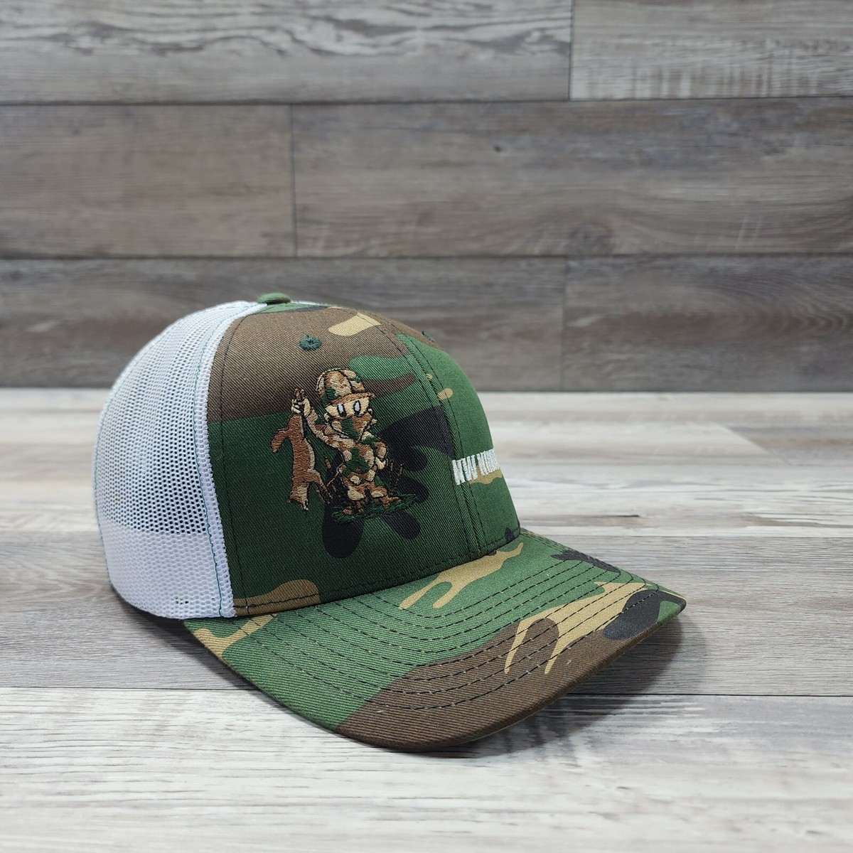 Northwest Nimrods Camouflage Hat Cap Trucker Meshback Hunting