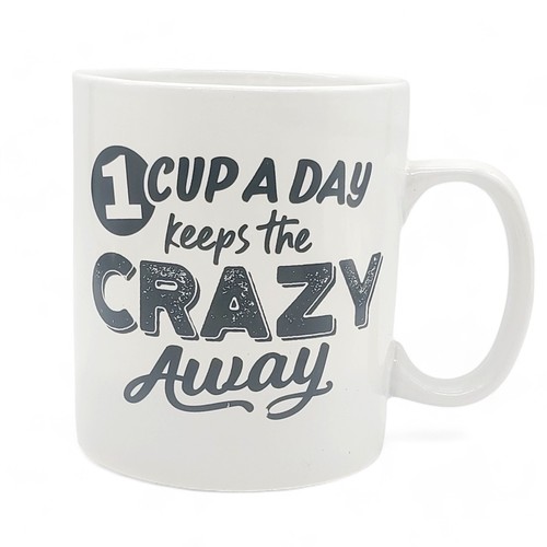 Premier Finds Xtra Large 30 oz Coffee Tea Cup Mug Funny Novelty Gift New Crazy - Picture 4 of 19