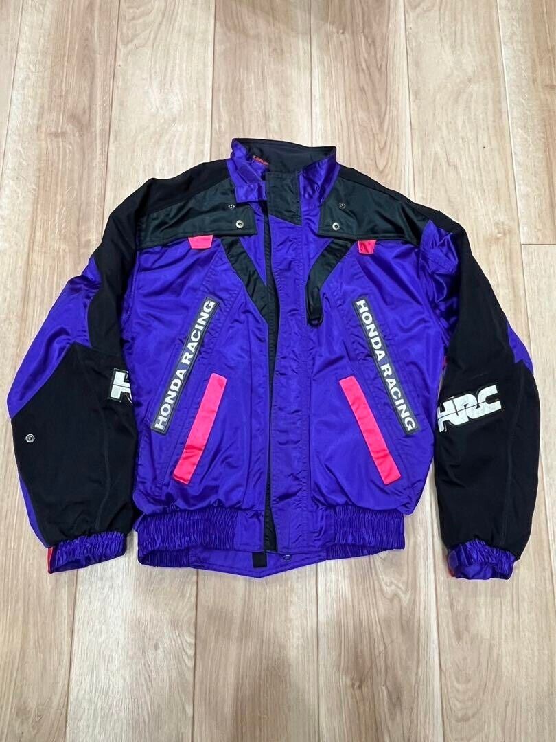 HRC HONDA RACING Racing Jacket Nylon men's L Size Outer HRC HONDA RACING Racing Jacket Nylon men's L Size Outer