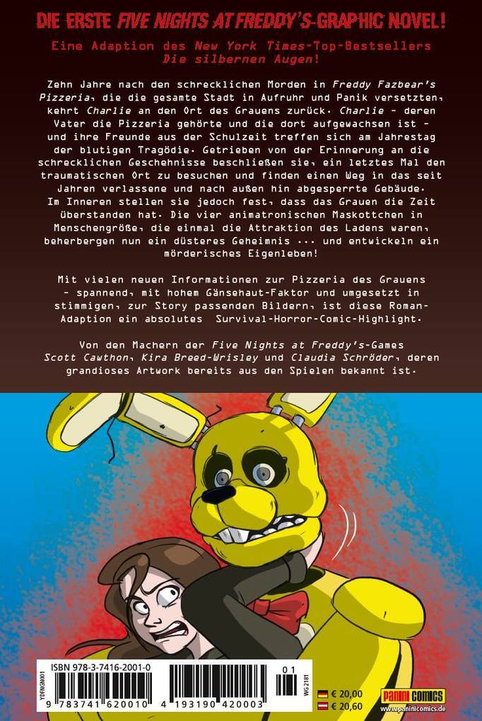 Thumbnail - Five Nights At Freddy's: Die Silbernen Augen - Die Graphic Novel |