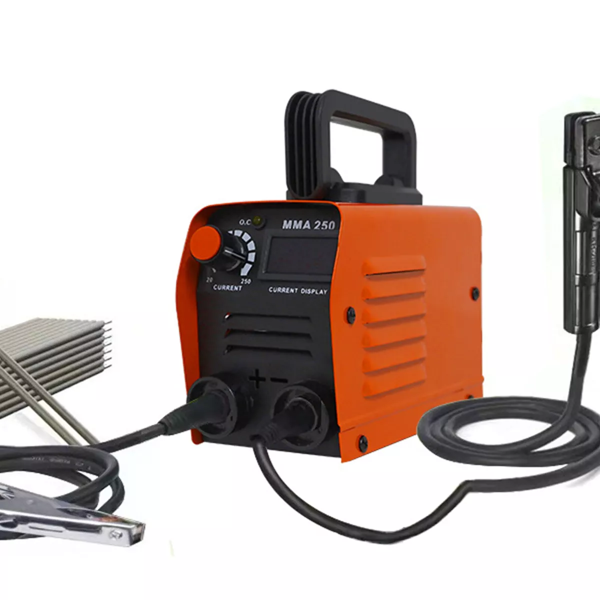MMA 250 Mini Electric Welder Portable Arc Welding Machine DC Inverter 110V New