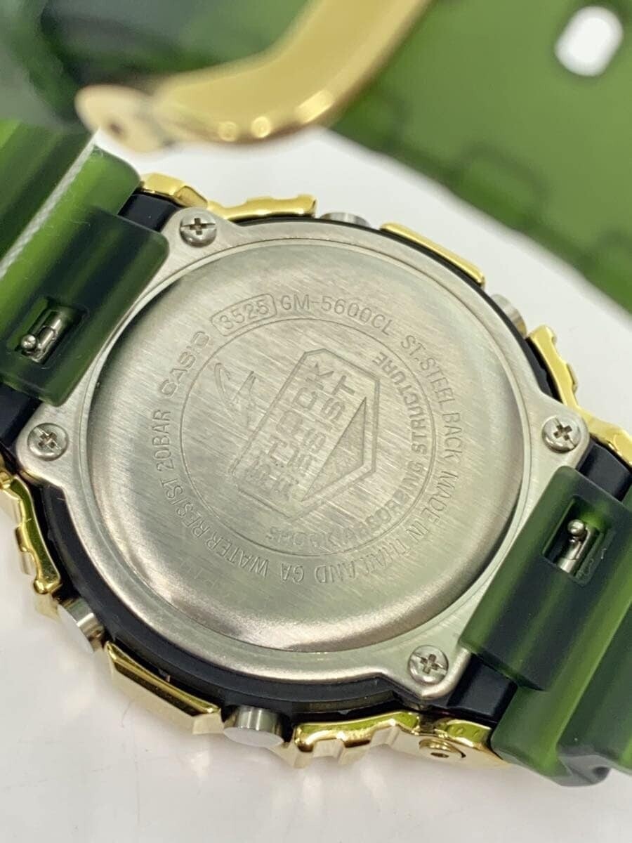 CASIO G-SHOCK GM-5600CL-3JF Green Resin Quartz Digital Watch CASIO G-SHOCK GM-5600CL-3JF Green Resin Quartz Digital Watch