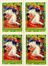 (4) Jose Valentin 1994 Topps Baseball Future Star NM-MT RC Lot #251