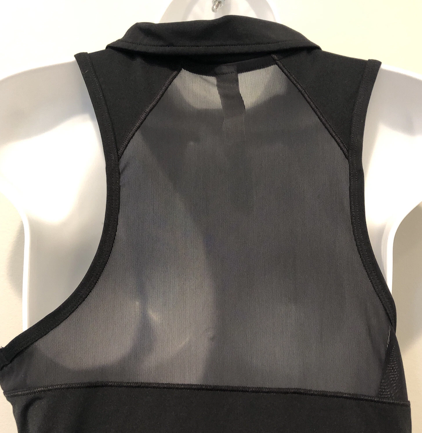 lole sleeveless athleisure racerback collar zipper 