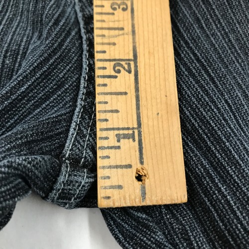 Vintage 2000s Angels Low Rise Bootcut Flare Denim Jeans Y2K Women's Sz 11 Black - Picture 17 of 18