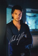 ANDREW LEE POTTS signed Autogramm 20x30cm PRIMEVAL in Person autograph COA