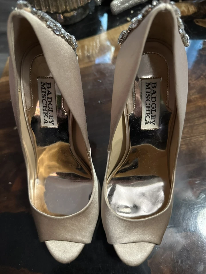 Zapatos de boda | Badgley Mischka Kiara - Talla 7M Foto 2 de 4