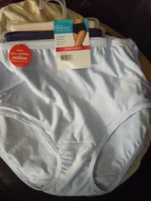 3 PR. RADIANT~VANITY FAIR~COMFORT STRETCH~FULL BRIEF~NYLON PANTIES~NIP~SZ 5