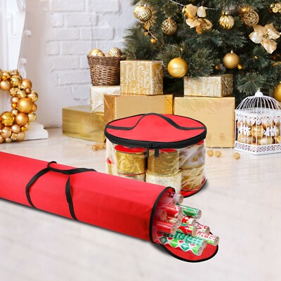 christmas wrapping organiser