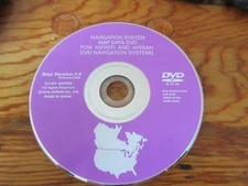 2006-2008 Infiniti FX45  G35 M45  QX56 Nissan 350Z Navigation DVD Ver 7.4 OEM🟠