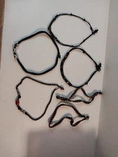 Lot of 6-  17" Necklaces  Spiritual  Hippie