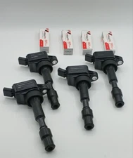 Ignition Coil and Spark Plug Replacement Set Compatible Kia Forte Optima 2.0L En
