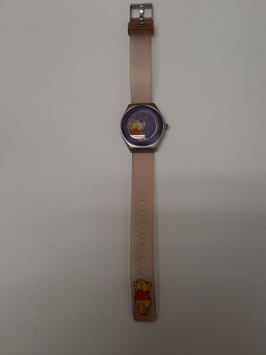 Winnie the Pooh purple jelly watch for Disney by SII Old Stock Disney Winnie The Pooh Animated Purple Resin Watch  main image 2
